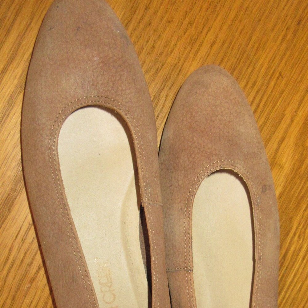 NEW CABIN CREEK 8M Tan Suede Shoes Flats